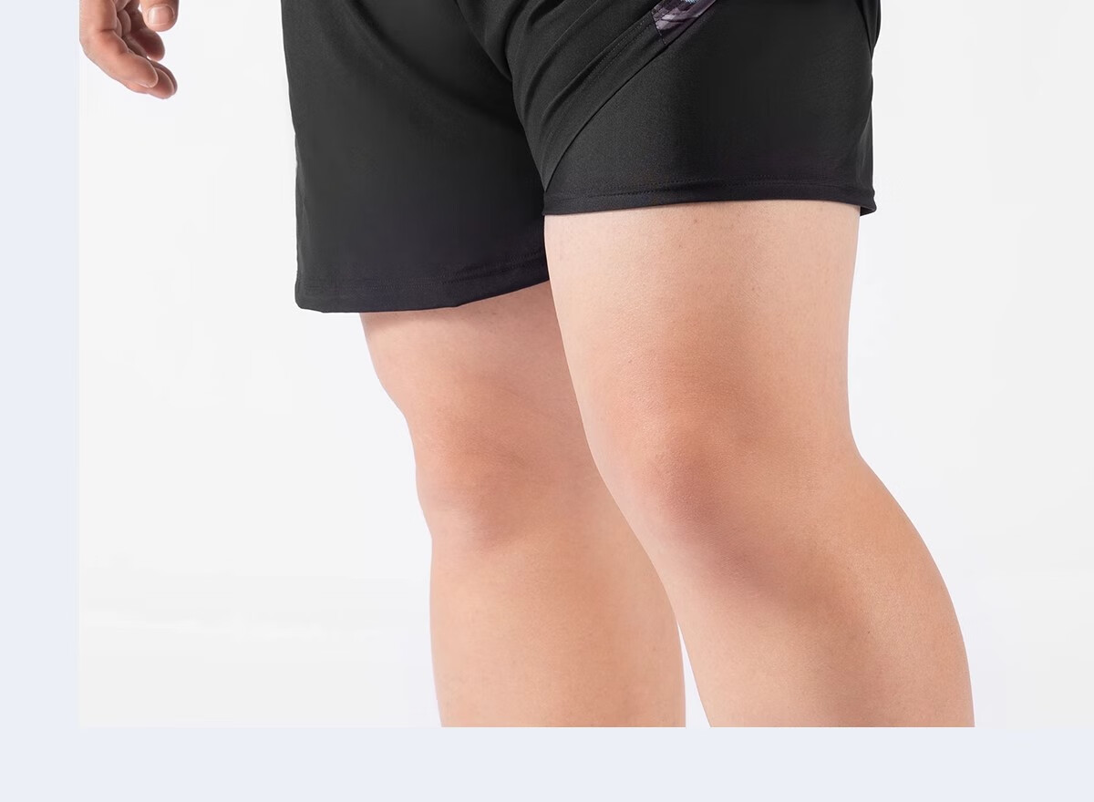Li-Ning Men's Swim Trunks, Plus Size, Extra Large, for 200-300 Jin Weight, Loose-Fitting Swimsuit for Overweight Men, Hot Spring And Swimming Equipment 8