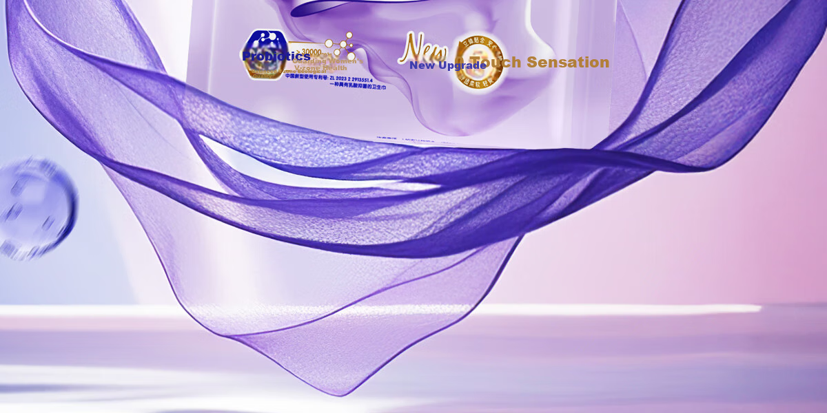 Ankexin Sanitary Pads with Probiotics And Antibacterial 99.9%, for Women's Menstrual Use, Daytime Use, Maternity Care Grade, 245mm, 100 Pieces 3
