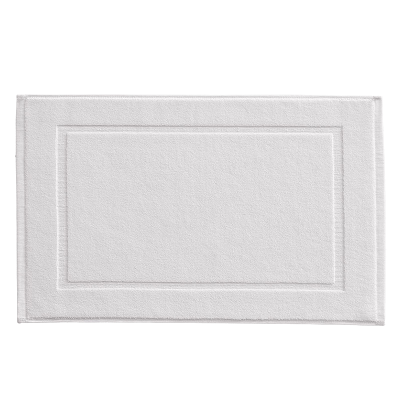 Baineng Pure Cotton Hotel Bathroom Door Water Absorption Mat Toilet Floor Mat 50x80cm