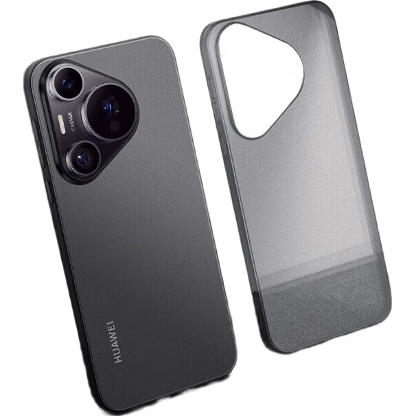 Чехол для телефона DIVI для Huawei Pura70, ультратонкий, матовый, полупрозрачный, противоударный, с защитой от отпечатков пальцев, прозрачно-белый