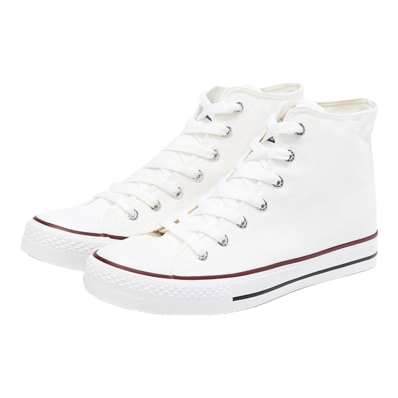 Huili Official Men's And Women's Shoes, Black High-Top Canvas Shoes, Spring And Summer Casual Sneakers, Sports Shoes