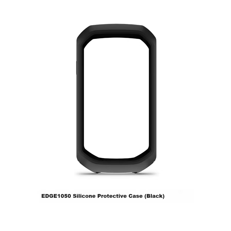 GARMIN Edge1050 Bicycle Computer Silicone Protective Case, Shockproof Flexible Wear-Resistant Computer Cover, Black 8