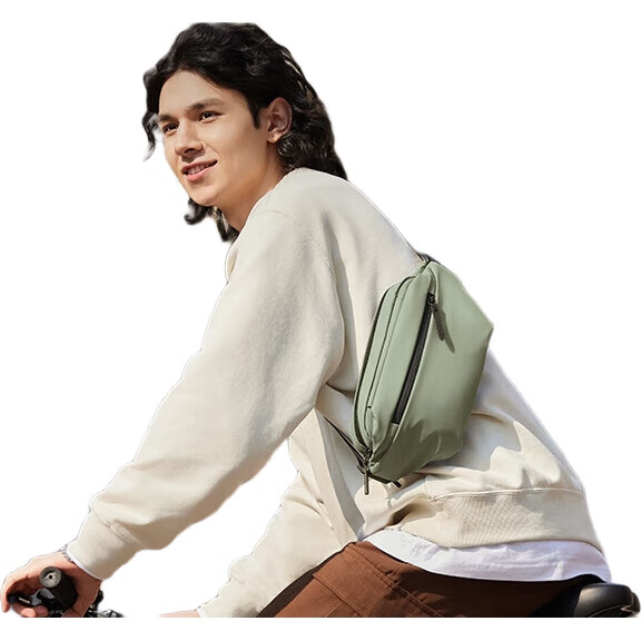 Сумка Xiaomi Mijia Chest Bag, унисекс, повседневная спортивная сумка через плечо, вместительная поясная сумка, серая