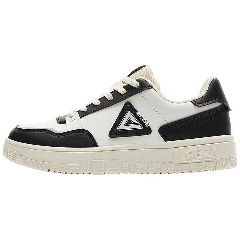 PEAK Air Force One Sneakers for Women, Summer Low-Top Wear-Resistant Casual White Shoes, Soft-Soled Versatile Sports Shoes DB310128