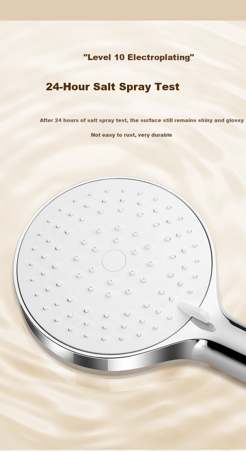 ARROW Shower Head, Elegant White Color, Multi-Functional Household High-Pressure Bathing Handheld Shower Head, Back Spray Handheld 9