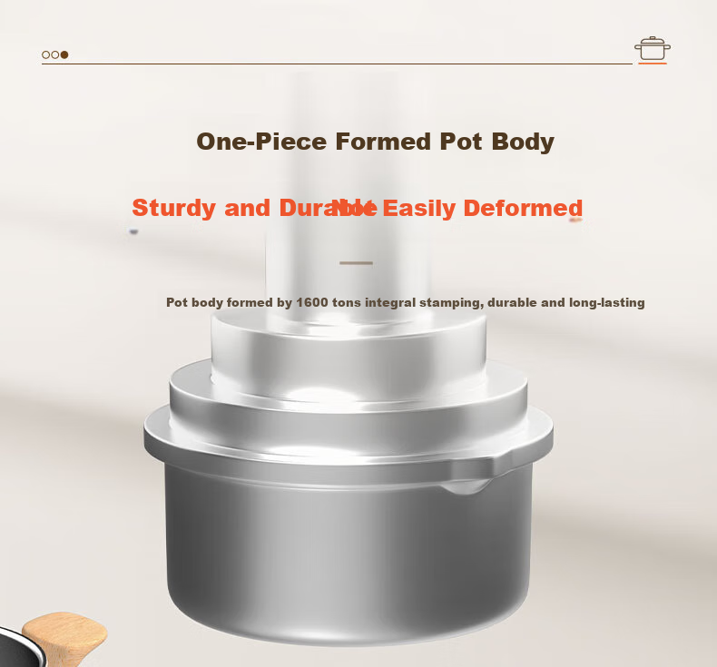 SUPOR Light Enjoyment 316L Stainless Steel Soup Pot 24cm for Noodles, Porridge, Stewing, Compatible with Gas Stove and Induction Cooker ET24YHS01 9