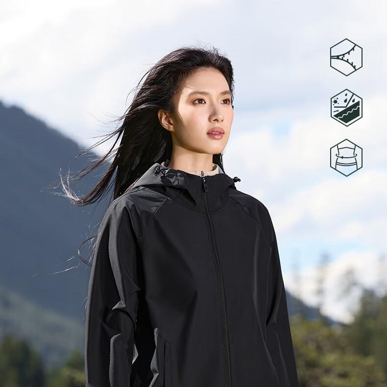 361° Women's Jacket, Autumn And Winter, Triple Protection, Fleece-Lined, Sports Casual Windproof Jacket, Clothing 662544603-2 19