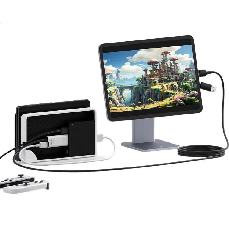 Карта захвата Hagibis UHC10, HDMI на Type-C, 1080P@60Hz, для прямой трансляции и записи, совместима с Switch, PS5, Xbox, iPad, ноутбуками