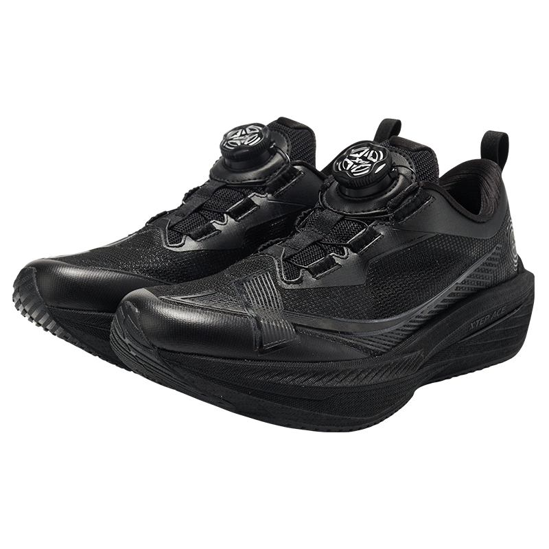 XTEP Kids Integrated 2.0 Boys Running Shoes Black Size 42