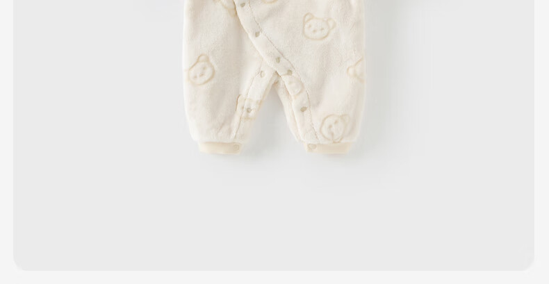 DAVE & BELLA Newborn Thermal Winter Romper Fleece Lined Baby Girl Boy Jumpsuit 20