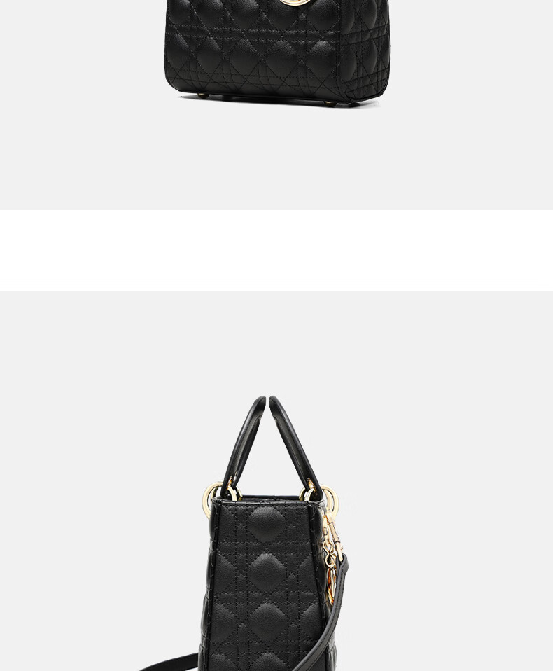 C.BANNER Women's Handbag, Cowhide Quilted Tote Bag, Chanel-Style Shoulder Crossbody Bag, Brand Birthday Gift for Girlfriend on May 20 4