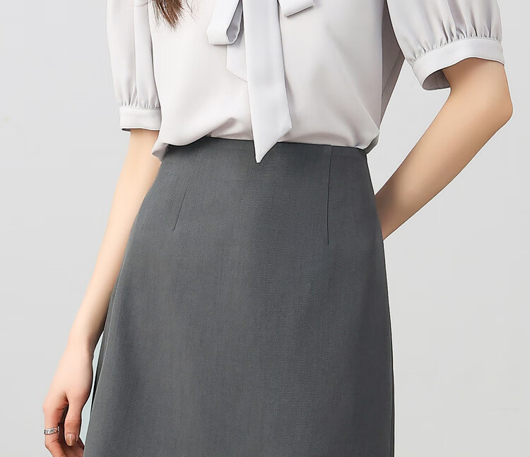 Sentubila Elegant Temperament Commuter A-Line Skirt Women Summer High-End Slim Patchwork Mesh Casual Mid-Length Skirt 11