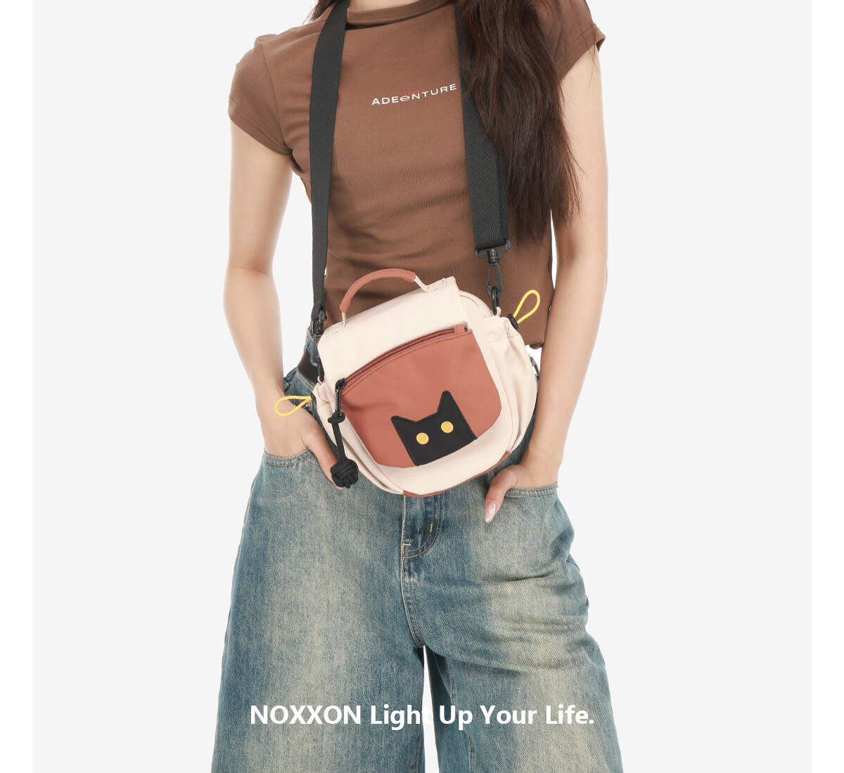 NOXXON Backpack for Women, Anti-Theft Bag, Multifunctional Commuter IPad Laptop Bag, Simple Casual Large Capacity Schoolbag 8