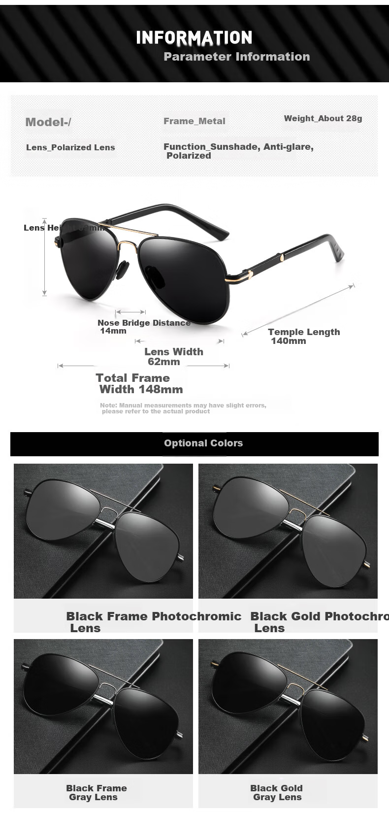 Mumujian Day And Night Color-Changing Sunglasses for Men, Polarized UV Protection Sunglasses for Driving, Fishing And General Use 11