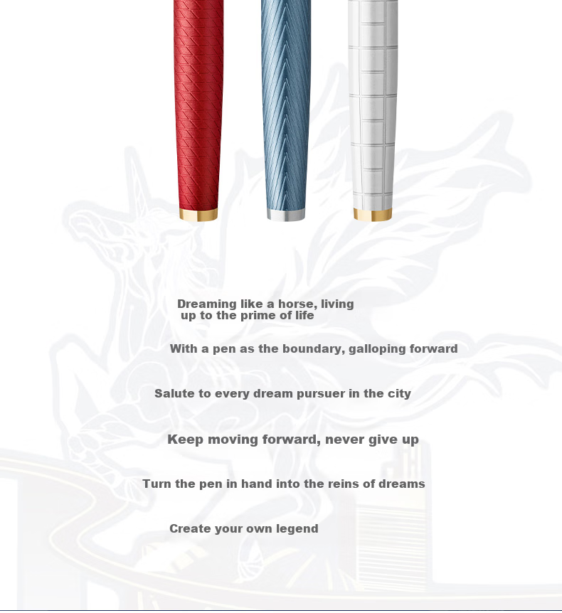Parker Signature Pen, Business Office Writing Practice Gift, Birthday Present, IM Flame Red Gold Clip Ballpoint Pen, National Day Gift for Men And Women, Baotiao Discount 2
