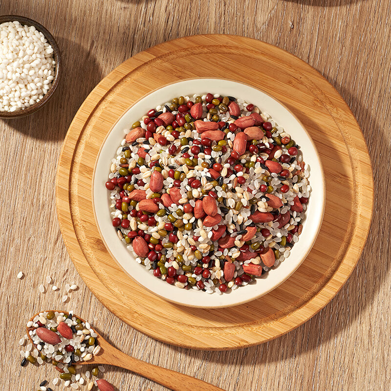 吾谷为伴八宝粥米2斤 腊八粥 红豆 绿豆 花生 黑米 红米 五谷杂粮