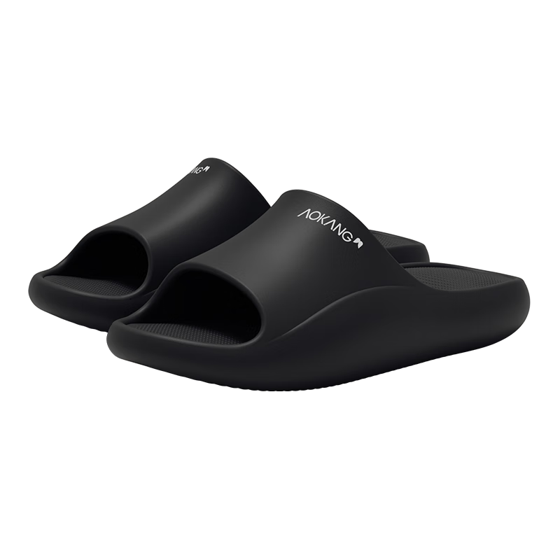 Aokang Slippers for Men, Summer Non-Slip Antibacterial Bathroom Shower EVA Odor-Resistant Stepping-In Couple Sandals for Women, Outdoor Wear