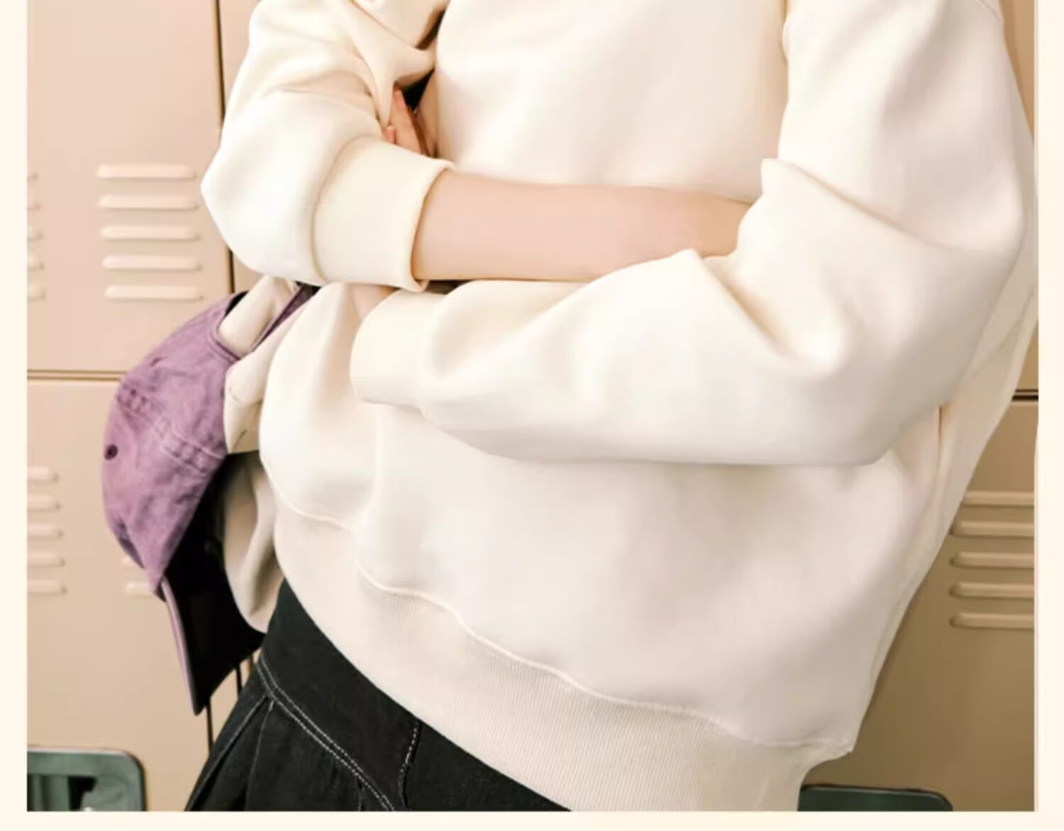 Warrior Women's Crew Neck Sweatshirt 2026 New Spring Autumn Fashion Petite Stylish Hoodless Loose Long Sleeve Top Jacket 15
