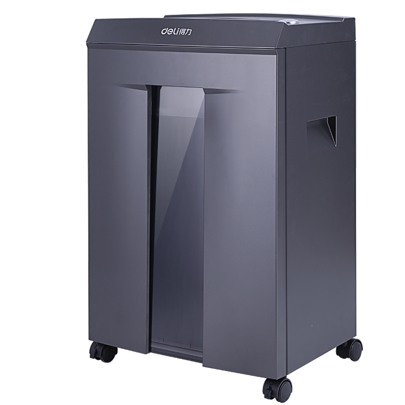 Deli Paper Shredder, 60 Minutes Continuous Shredding, 10 Sheets Per Pass, Level 5 Security, Large Powerful Office-Specific Shredder, 20L Capacity for Shredding Discs, 28256
