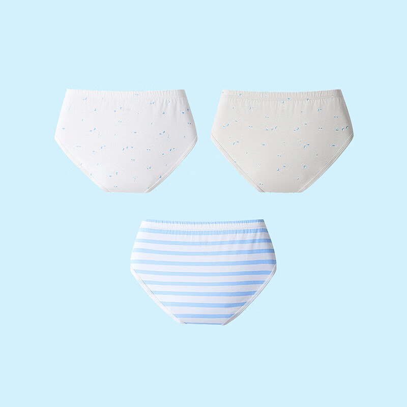 Annil ă3A Antibacterială Boys' Underwear Briefs 3-Pack 2025 Autumn New Elastic Breathable