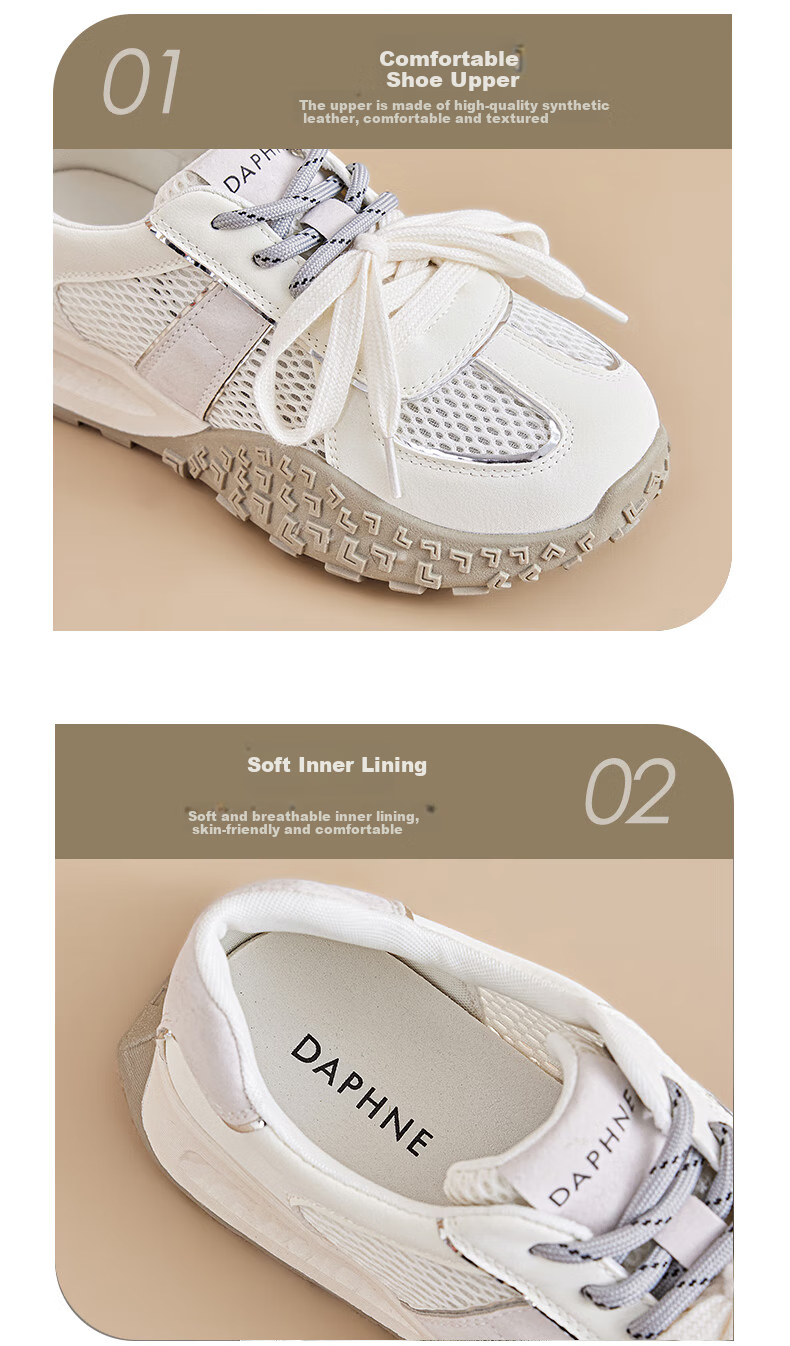 DAPHNE, Popular Classic Dexun Shoes for Women, Casual Shoes, 2026 New Summer Style, Comfortable Soft-Soled Forrest Gump Sneakers 6