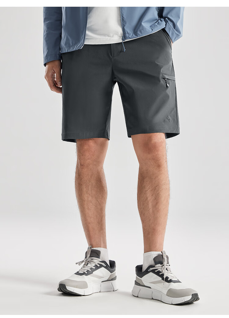 Pioneer Camp Quick-Dry Men's Summer Outdoor Water-Repellent Loose Fit Stretch Sports Casual Cargo Shorts 16