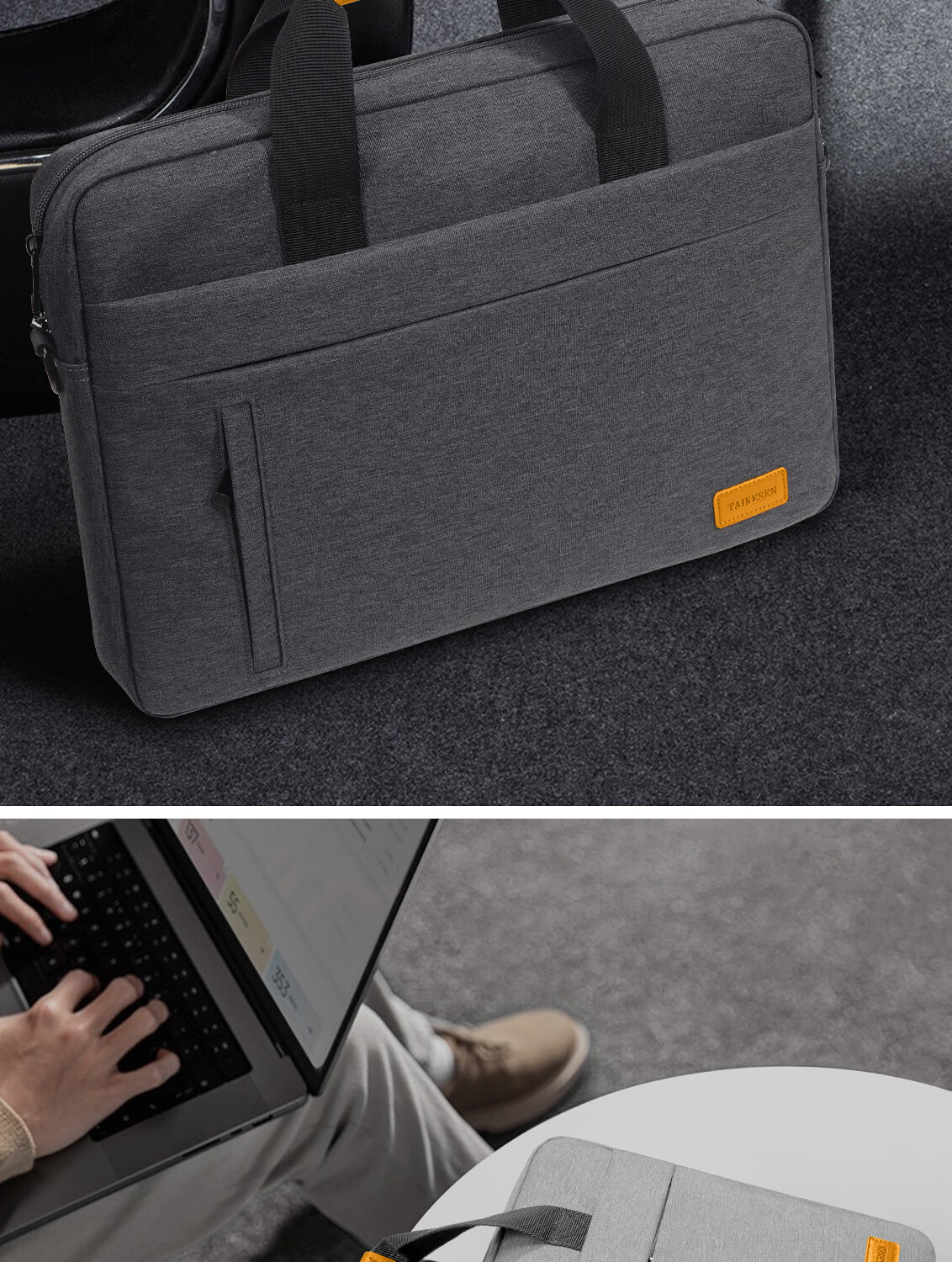 Taikesen 16-inch Laptop Bag Compatible with Apple Huawei Lenovo Legion Gaming Notebook Briefcase for Men and Women 14