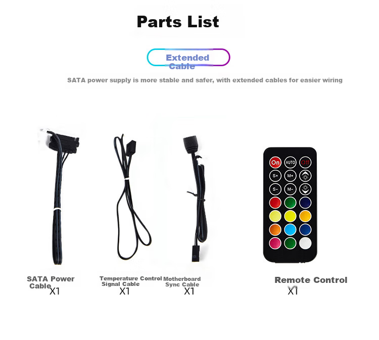 JPLAYER Ziyi Co-Branded Hub ARGB Synchronized 5V 3-Pin Black 9-Port Controller (With Remote Control/PWM Temperature Control) JPS-231 8