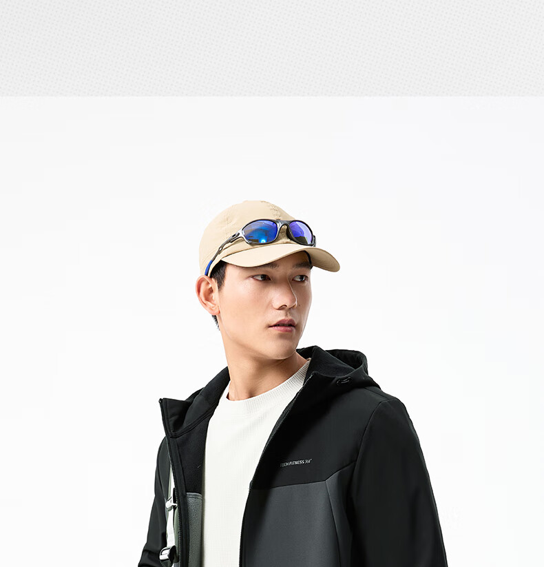 361° Men's Spring Jacket, Triple-Protection Sports Outdoor Water-Repellent Casual Fleece-Lined Coat, Style 652544602-1 17