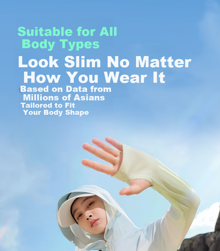 BOSIDENG Summer National Standard Sun Protection Jacket for Women, Short Style, UV-Resistant, Breathable, Slim-Fit, Lightweight Coat, UPF100 16