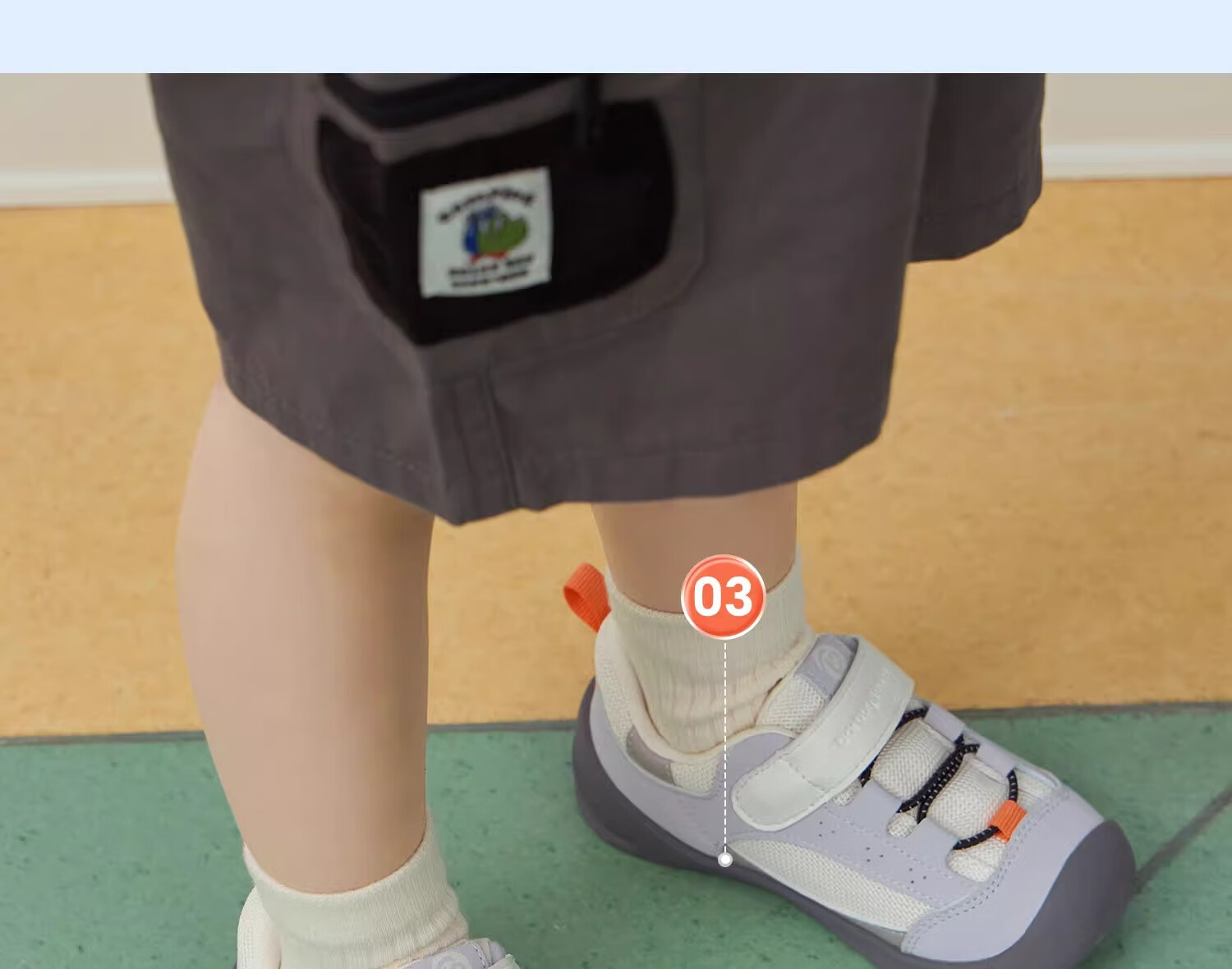 BARBBY&BANA Baby Walking Shoes Infant Footwear Spring/summer 2025 Breathable Soft-Soled Functional Shoes for Ages 1-3 Sand Gray Size 20 9