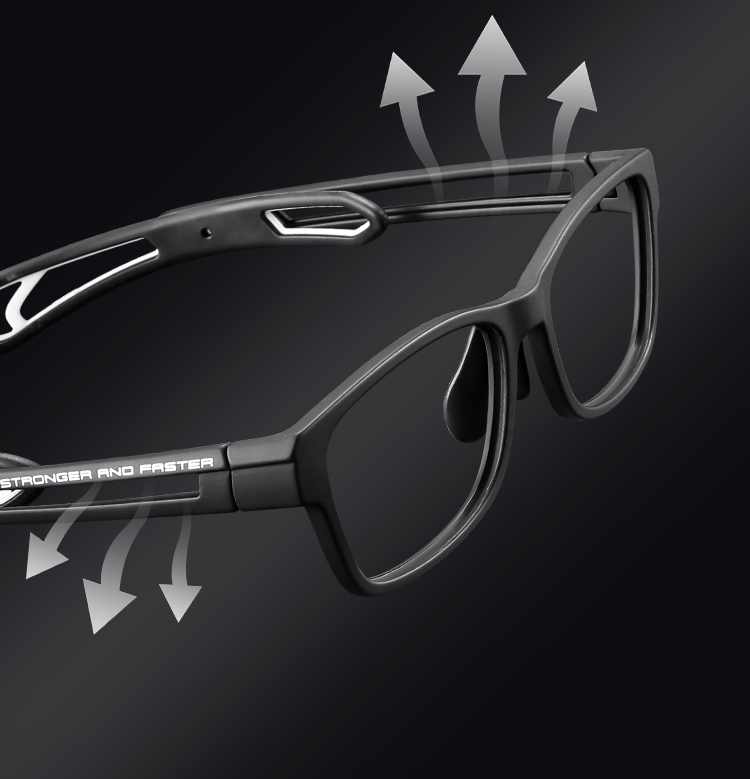 Kaponi Sports Glasses for Men with Prescription, Suitable for Basketball And Soccer, Protective Goggles with Anti-Glare Coating, Available in Various Lens Powers, for Running, Outdoor Activities, And Cycling 14