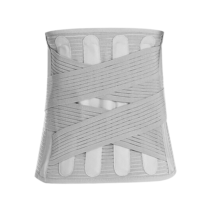 Bamaier Medical Lumbar Support Belt Herniated Disc Lumbar Spine Brace Widened Steel Plate Support for Lumbar Muscle Strain Postoperative Use