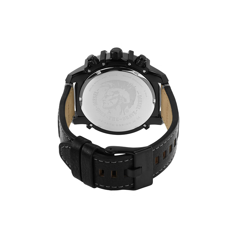 Disu Diesel Men's Quartz Leather Strap Watch DZ4576 Birthday Gift Boyfriend Qixi Valentine's Day Gift 6
