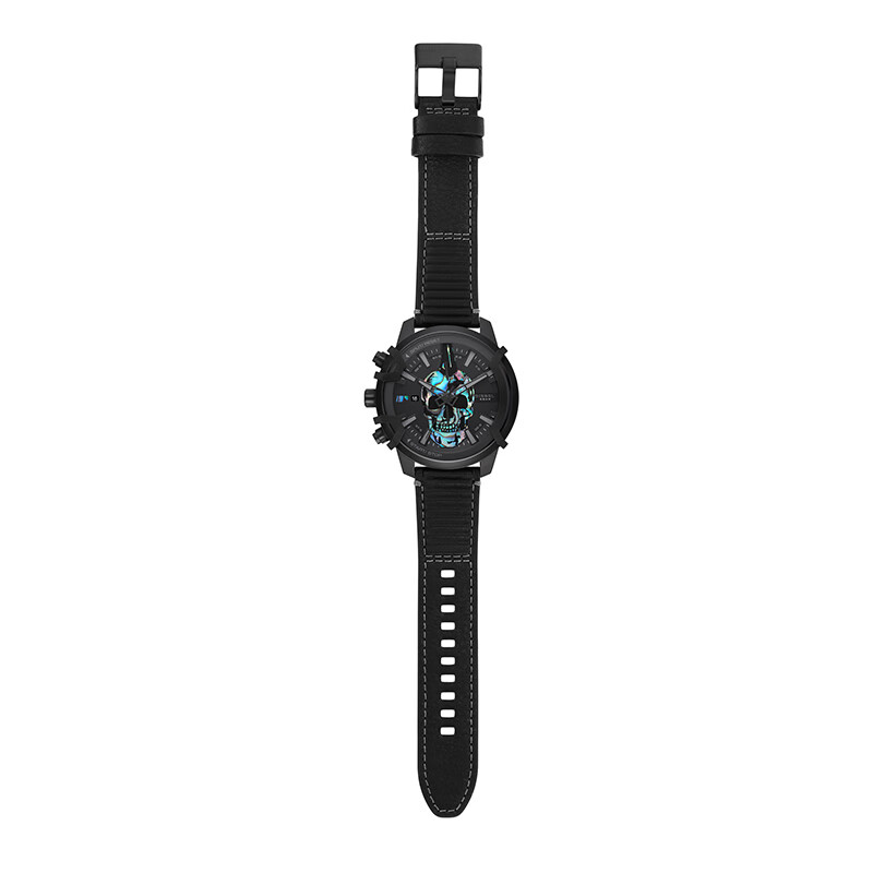 Disu Diesel Men's Quartz Leather Strap Watch DZ4576 Birthday Gift Boyfriend Qixi Valentine's Day Gift 4
