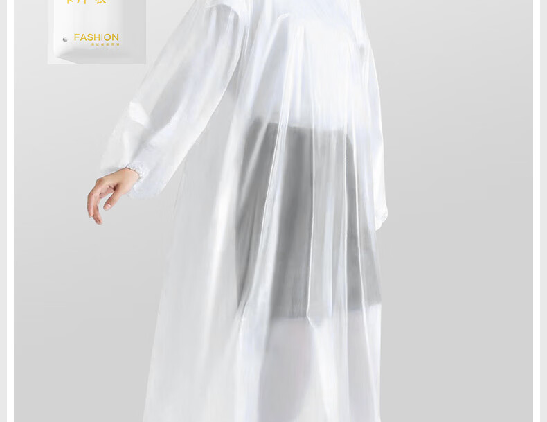 BWNK Disposable Thickened Adult Card Long Full-Body Raincoat 14-Pack 30