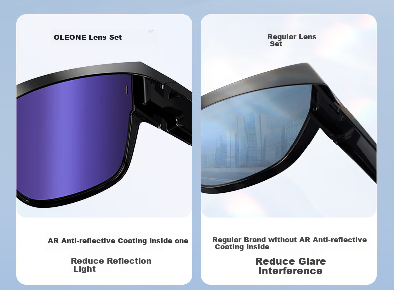 One&one Myopia Polarized Clip-On Sunglasses for Women, UV Protection Sun Glasses with Clip-On Lenses for Men's Glasses 15