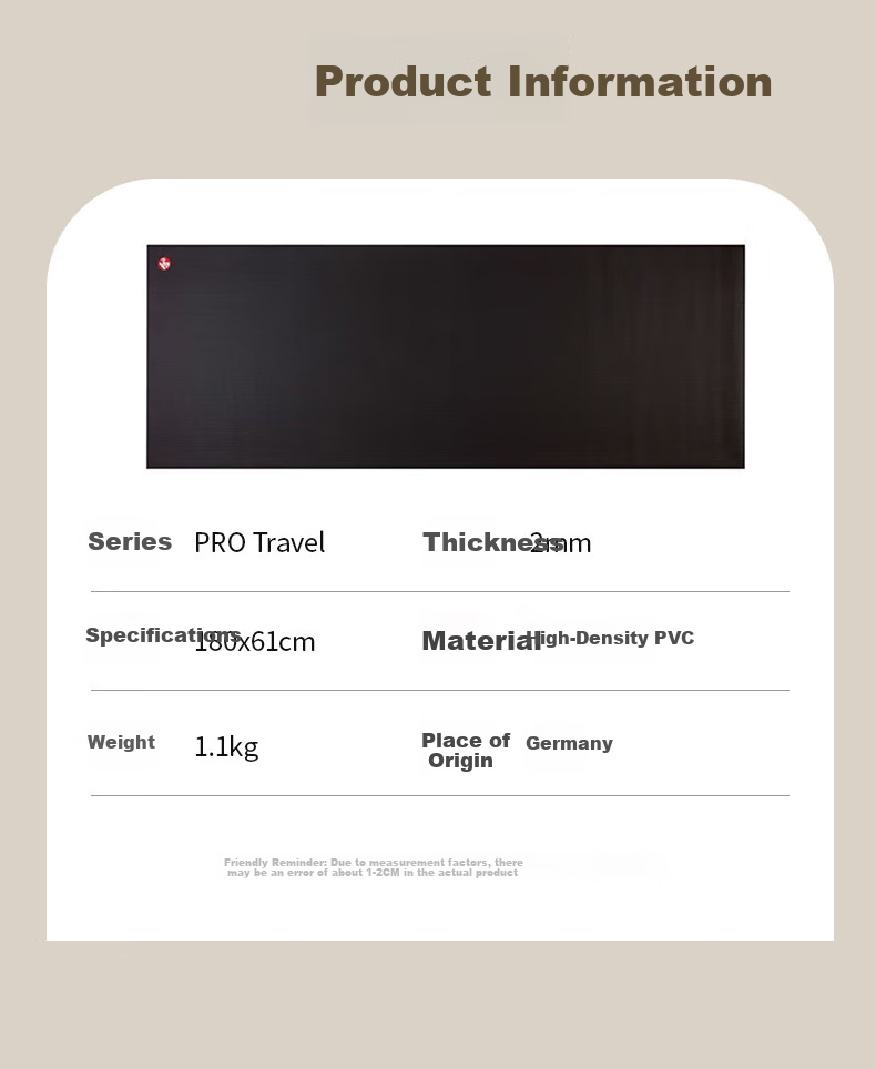 MANDUKA Frog Mat PRO Travel Legend Series Professional Yoga Mat for Travel, Foldable, Portable, Non-Slip, 2mm Thick 3