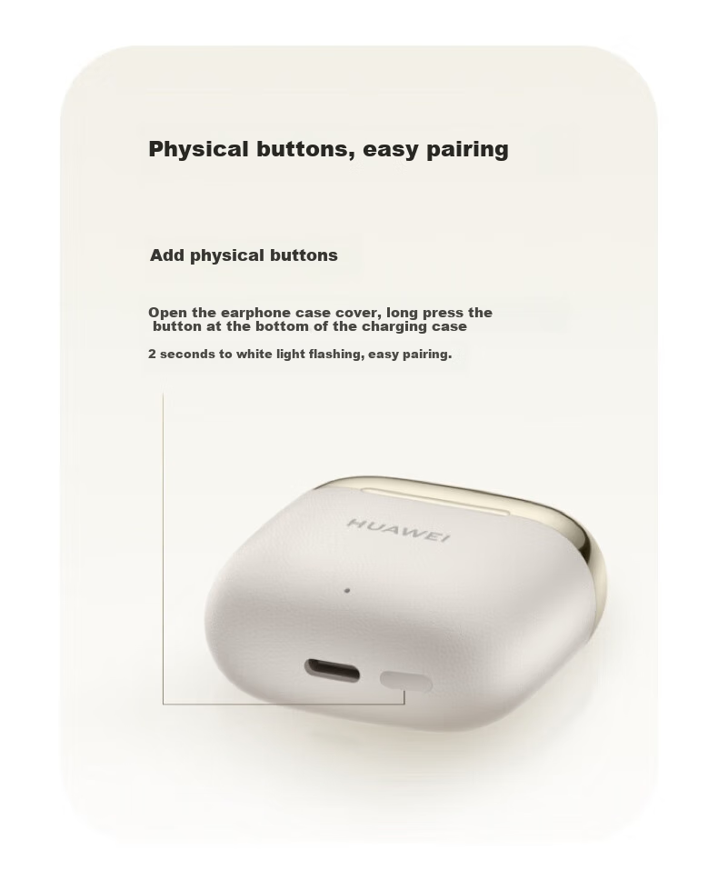 Huawei FreeBuds SE 3 Wireless Bluetooth Earphones, Long Battery Life of 42 Hours, Fast Charging, Flowing Gold Color 7