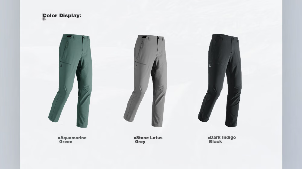 KAILAS Men's T10 Softshell Pants CORDURA Durable Stretch Breathable Outdoor All-Season Heavy-Duty Hiking Windproof Trousers 3