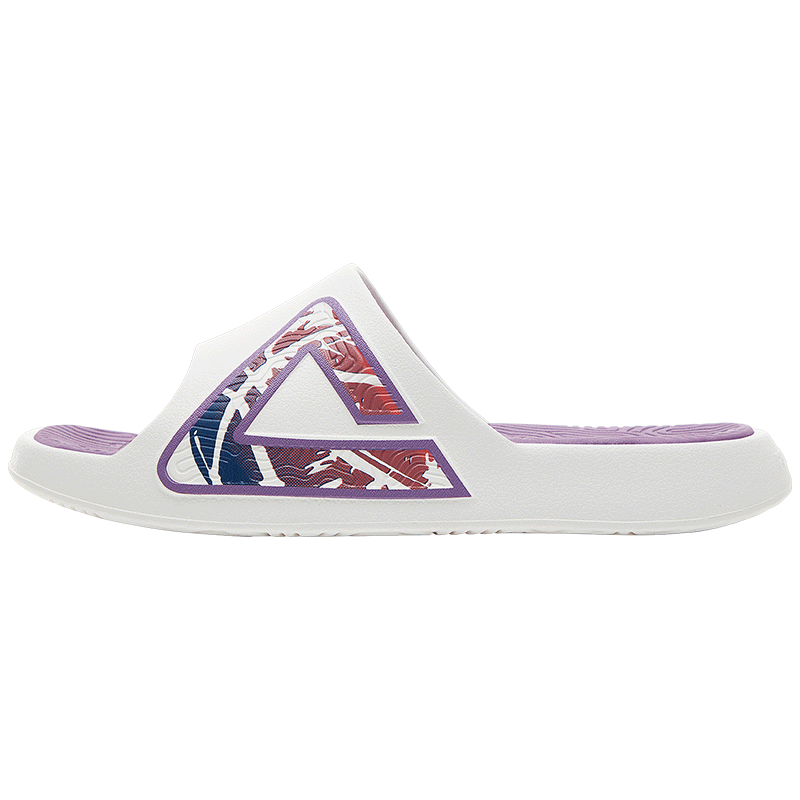 PEAK Taiji Sports Slippers, Shock-Absorbing Comfortable Soft Elastic Sandals, Height-Increasing Versatile Fashionable Beach Slippers for Men, ET53097L