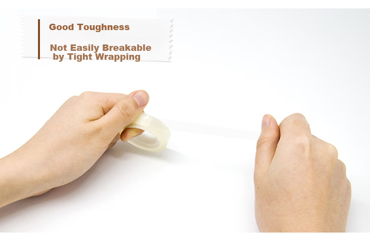 3M Scotch Tape, High-Efficiency Strong Transparent Tape, 500-QS, 18mm×15m, 8 Rolls 11
