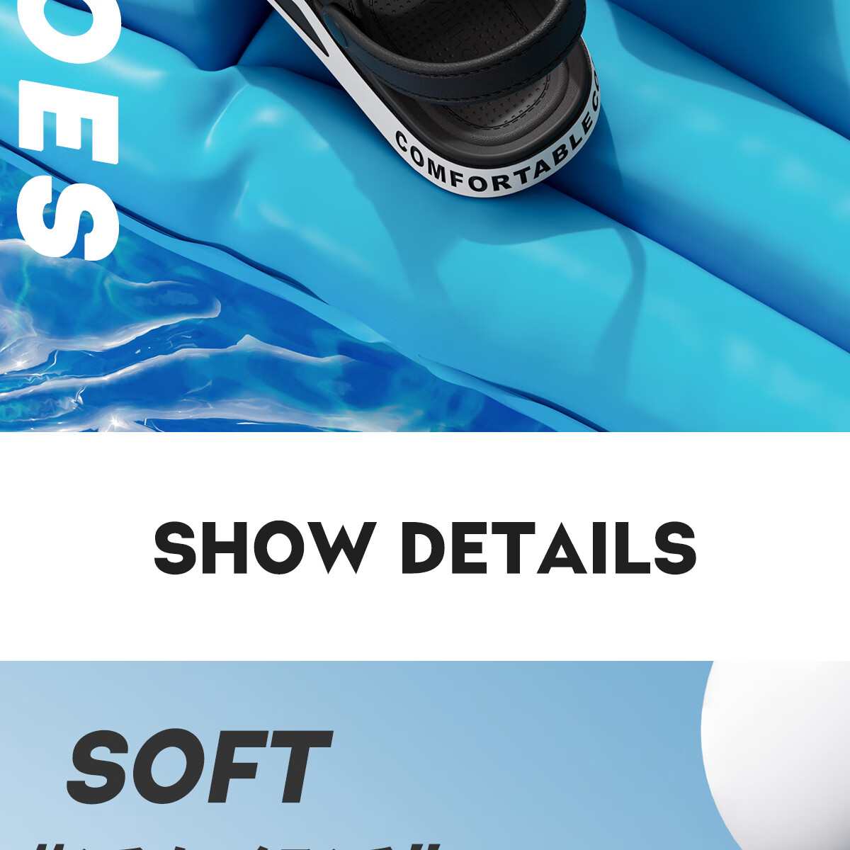 TZLDN Men's Sandals 2026, Antibacterial New Style, High-End Feel, Summer Sports Driving Beach EVA Soft Sole Slippers for Me 3