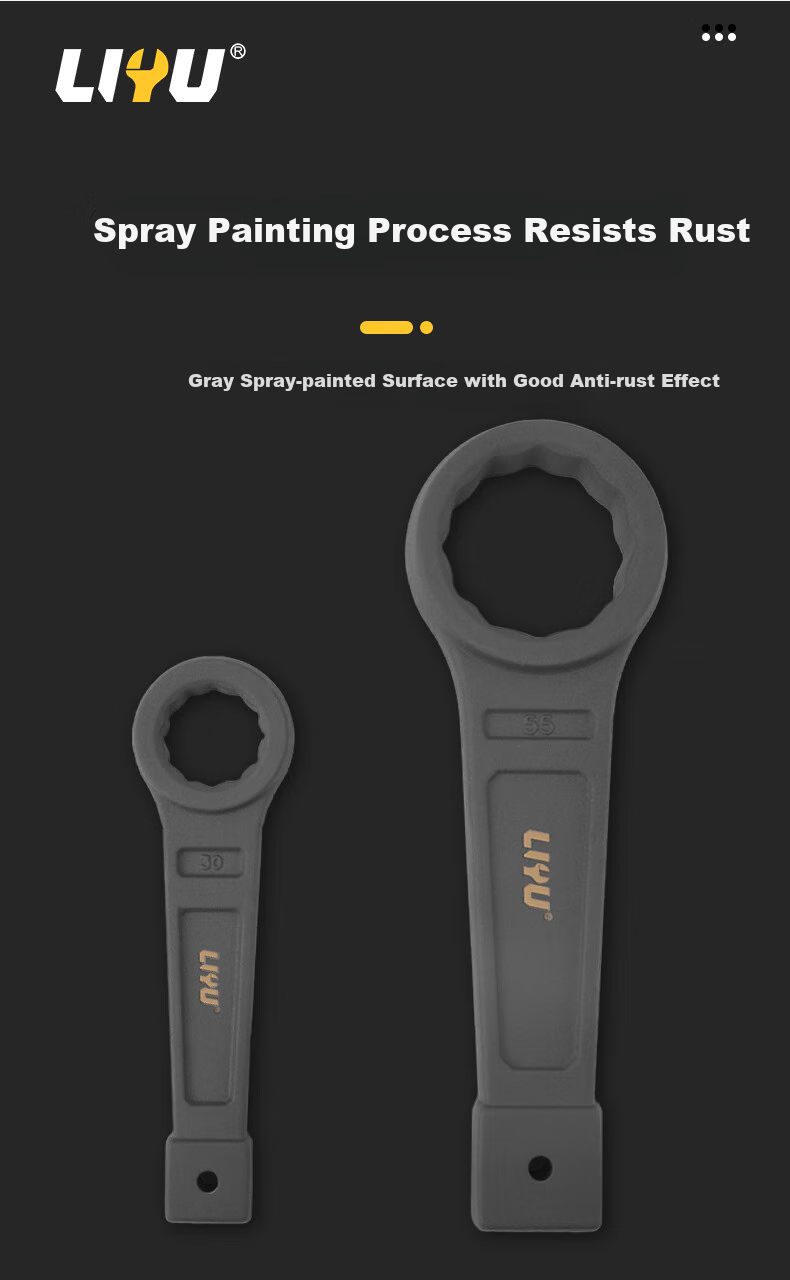Liyu Plum Blossom Impact Wrench, Self-Tightening Plum Blossom Wrench Tool, Heavy-Duty Multifunctional, Can Be Struck with Hammer, Large Size 34mm 5