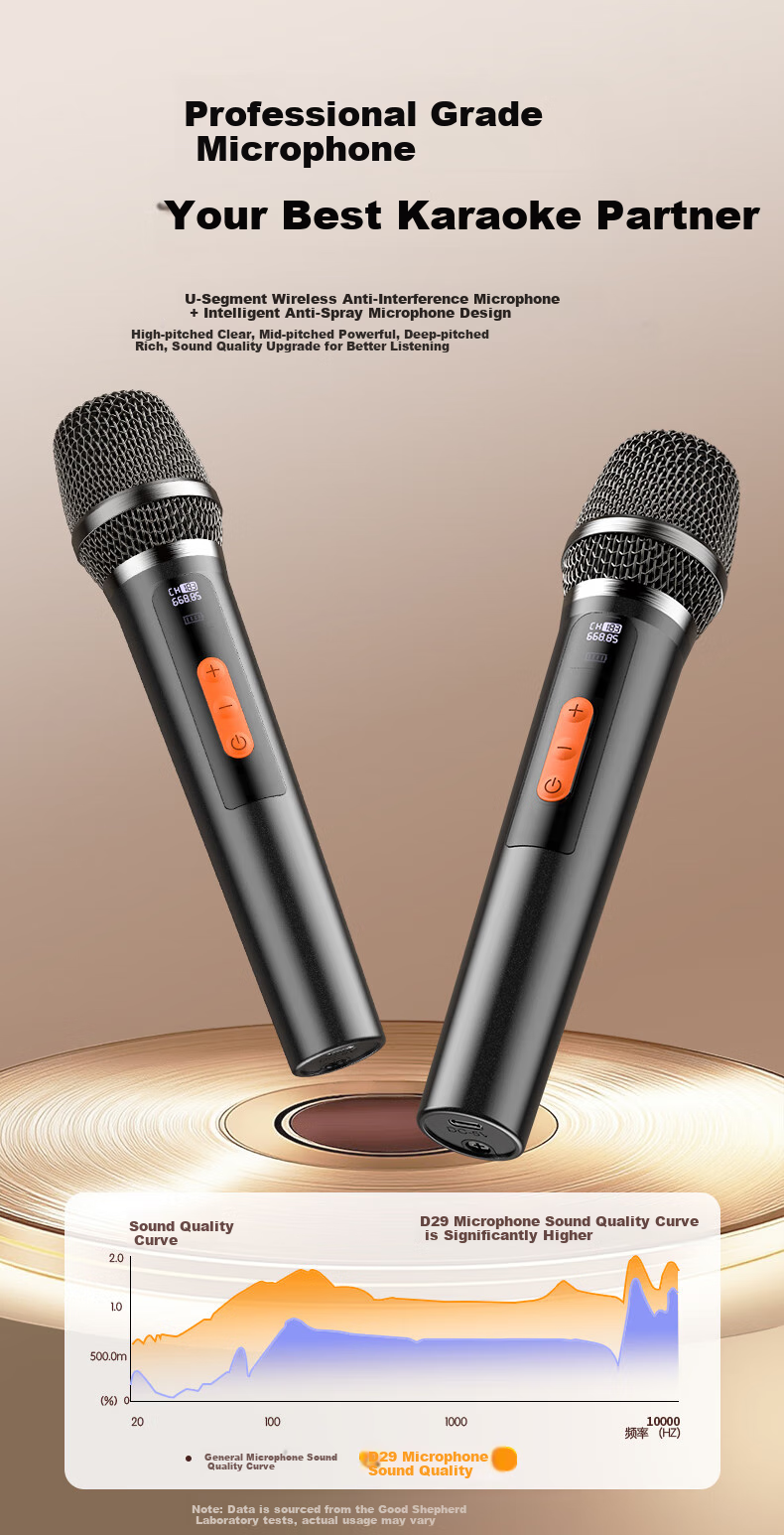 Haomuren Karaoke Sound System, Home KTV Sound Package, All-In Karaoke Machine for Singing at Home, Karaoke TV, Microphone, Karaoke Machine with Song Selection Function, Wireless Microphone, Bluetooth Speaker, Amplifier 11