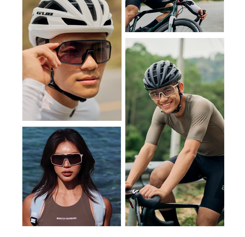 GUB Cycling Glasses, Anti-Glare Photochromic, Day And Night Use, for Men And Women, Eye Protection, Road Bike, Myopia, Windproof, Sand-Proof 5