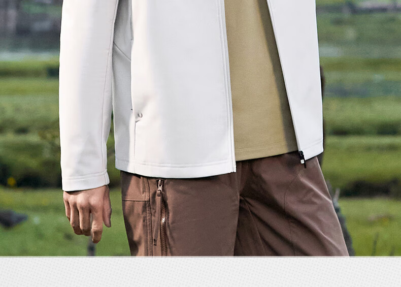 361° Men's Autumn Winter Aerogel Rainproof Water-Repellent Stand Collar Sports Outdoor Jacket Windbreaker 652534613-2 7