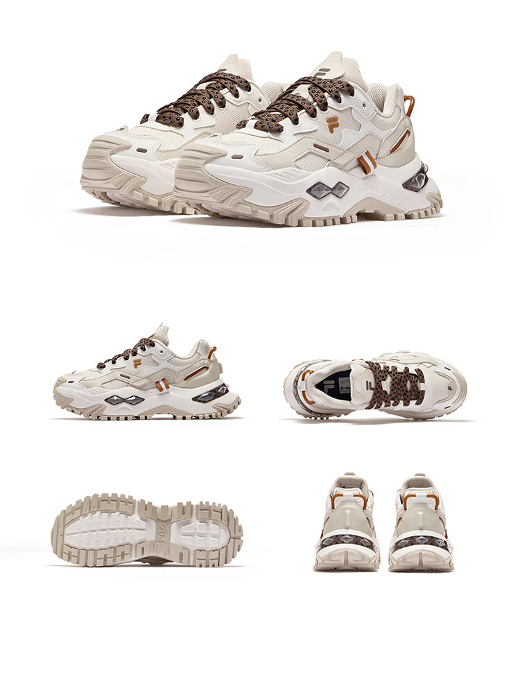 FILAFUSION Fila Trendy Women's Shoes BIANCO Platform Winter Candy Dad Sneakers 49