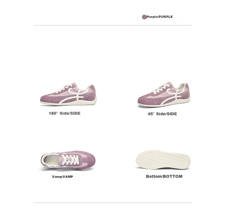 Goldlion Women's Shoes, Sports Casual Flat Training Shoes, Round Toe Lace-Up Low-Top Sneakers for Women, G688510115, Off-White, Size 38 8