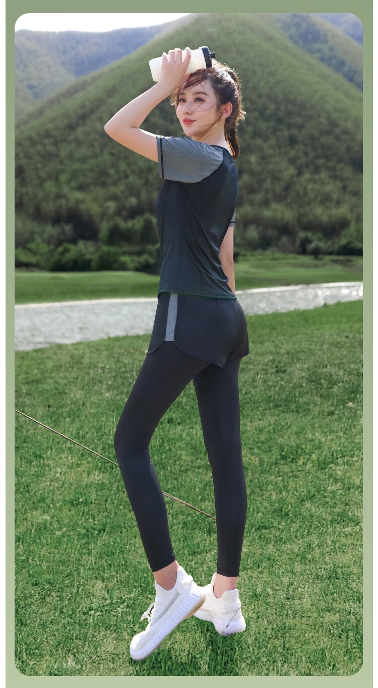Barbie Women's Sportswear Set Outdoor Running Outfit Breathable Lightweight Badminton Suit Female 12